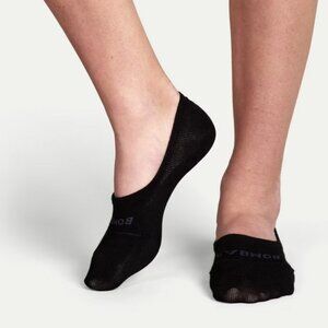 NWT Bombas Women's Lightweight No Show Socks in Black, L